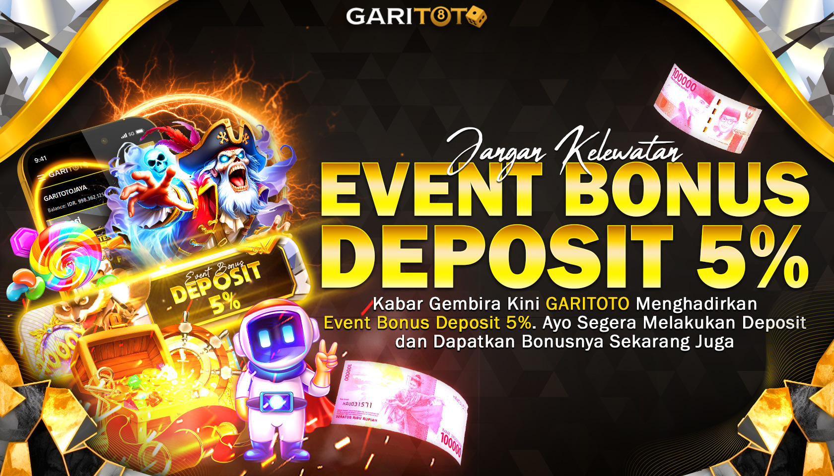 Slot deposit 5000